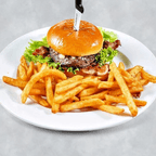 Best Juicy Black and Blue Burger in Albany, OR